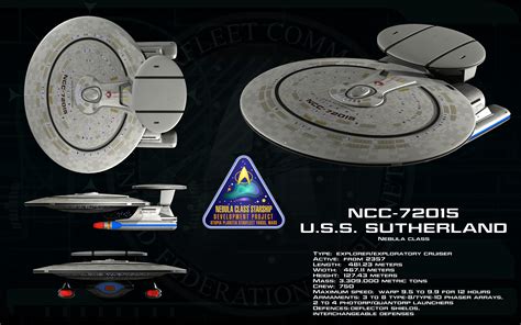 Nebula Class Ortho USS Sutherland Updated By Unusualsuspex On DeviantArt