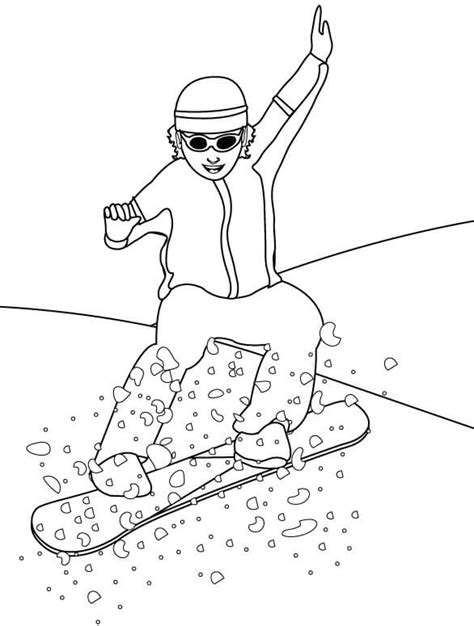 Summer olympic games coloring pages. Free Printable Winter Olympics Coloring Pages