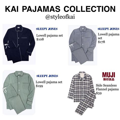 Kai Closet On Instagram Th Special Post Kai S Pajamas Collection Zkdlin Kai Exo