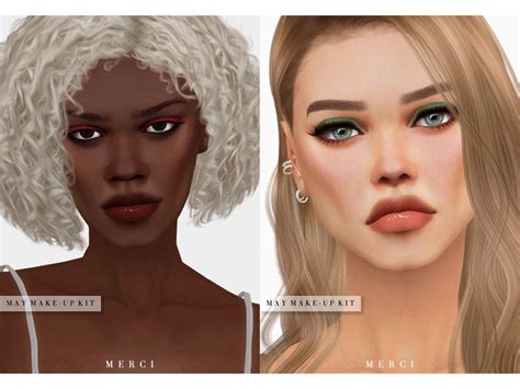 Sims 4 — Patreon May Eyeliner By Merci — 30 Colours Unisex