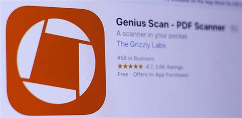 Instructions For Genius Scan-pdf Scanner - Dale Streiman Law LLP