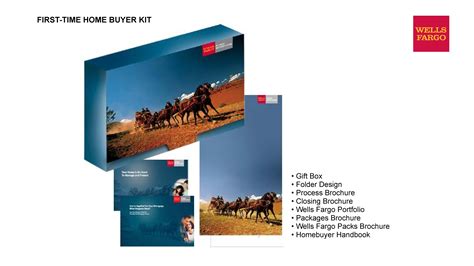 First Time Homebuyer Program Folder Design Home Buying Wells Fargo