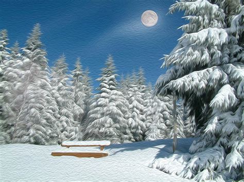 Landscape Mountain Winters · Free Photo On Pixabay
