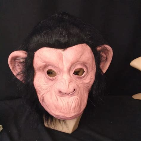 Funny King Kong Gorilla Big Ear Monkey Latex Mask Full Head Cute Animal
