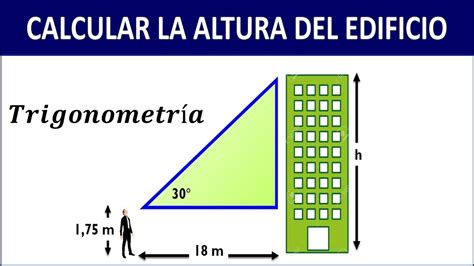 Como Calcular La Altura De Un Edificio Calcular Altura Con Funciones