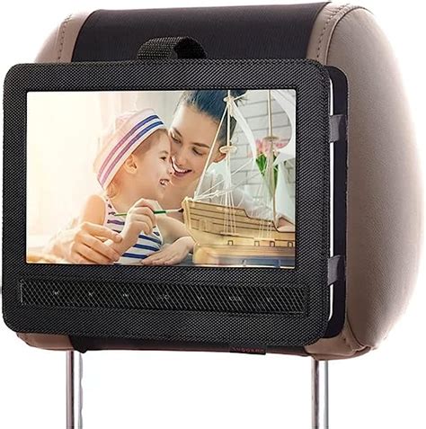 Amazon Com ZugGear Car Headrest Mount Holder Strap For Swivel And Flip Style Portable DVD