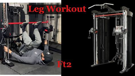 Inspire Fitness Ft2 Leg Workout Home Gym Youtube