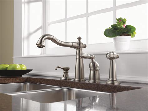 Target build.com vm express black brass bronze chrome gold iron nickel oil rubbed bronze stainless steel steel bar faucets pot fillers standard kitchen. Delta 155-DST Victorian Kitchen Faucet - Brilliance ...
