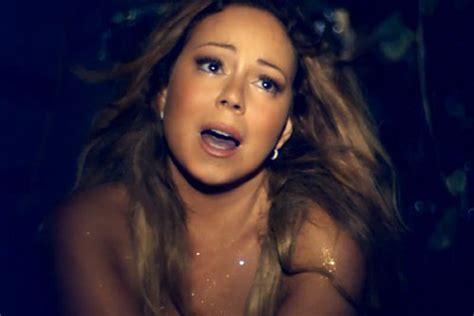 Mariah Carey Goes Topless In The Video Of You Re Mine Remix Ft