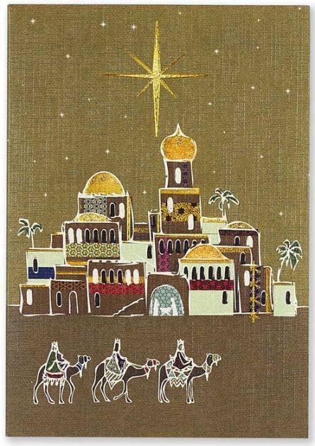 Star Of Bethlehem Christmas Boxed Card By Peter Pauper Press