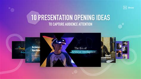 10 Presentation Opening Ideas To Capture Audience Attention Zoho Blog