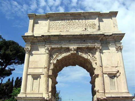 Arch Of Titus Rome Italy Interesting Facts And Information Arch