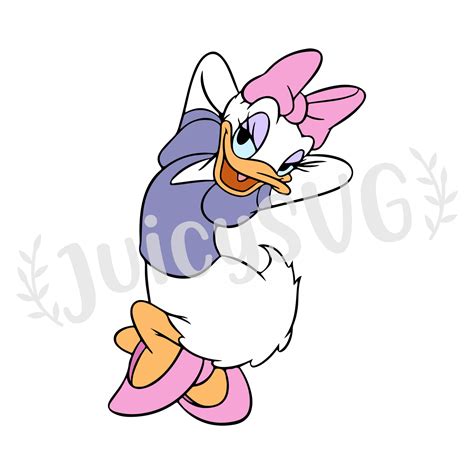 Daisy Duck Layered Svg Cricut Archivo De Corte Archivo Etsy