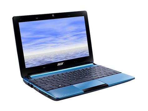 Acer Aspire One Aod270 1430 Aquamarine Blue 101 Wsvga Netbook Neweggca