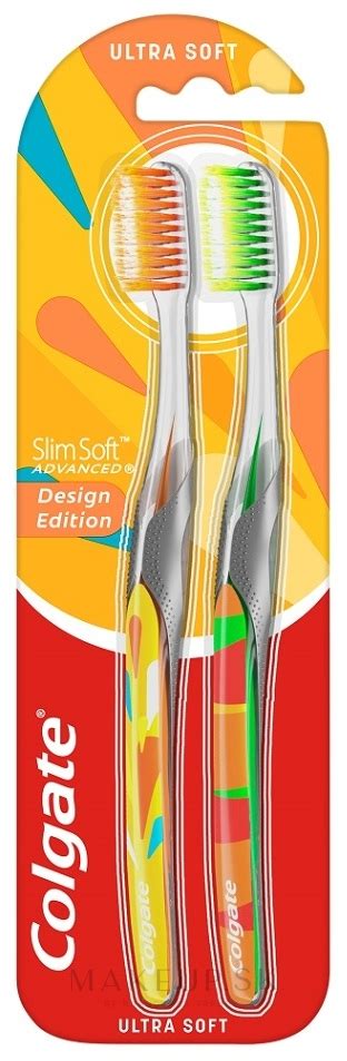 Colgate Slim Soft Ultra Soft Design Edition Ultra Mäkké Zubné Kefky