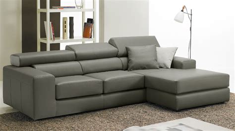 Découvrez notre large collection de canapé d'angle cuir gris parmi tous nos modèles. Canapé d'angle réversible en cuir gris pas cher - Canapé ...