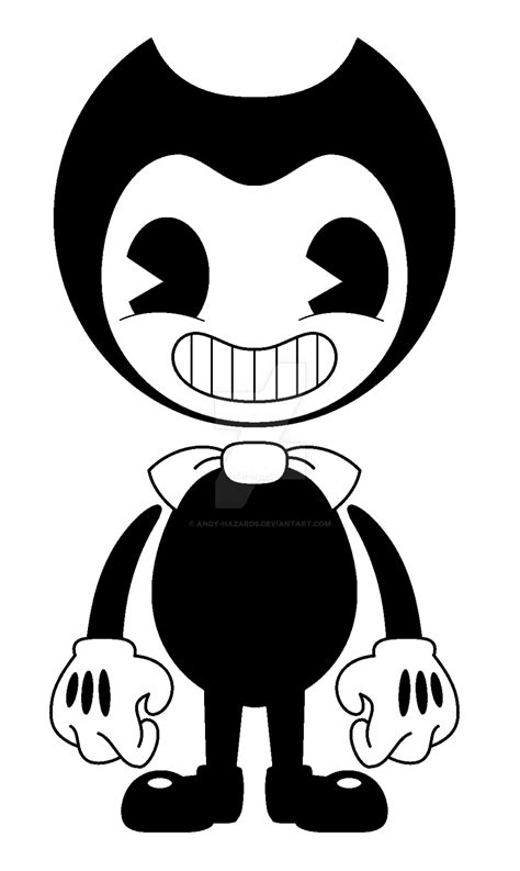 bendy and the ink machine coloring pages cute printssubtitle