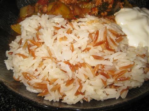 My Favorite Recipes Turkish Style Rice Pilav