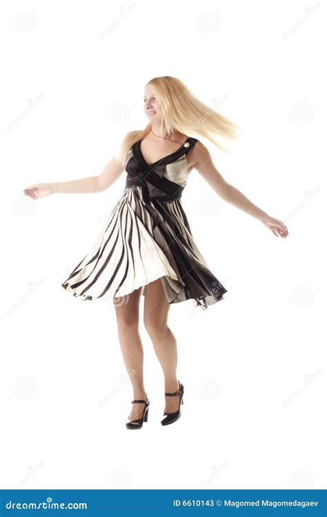 Blonde In Dance Stock Image Image Of White Female Woman 6610143