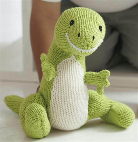 Don't worry if you want, i will continue to have the original patterns available, but only in this book does the revamp of the pattern exist. T-Rex Toy | Free Knitting Patterns | Let's Knit Magazine ...