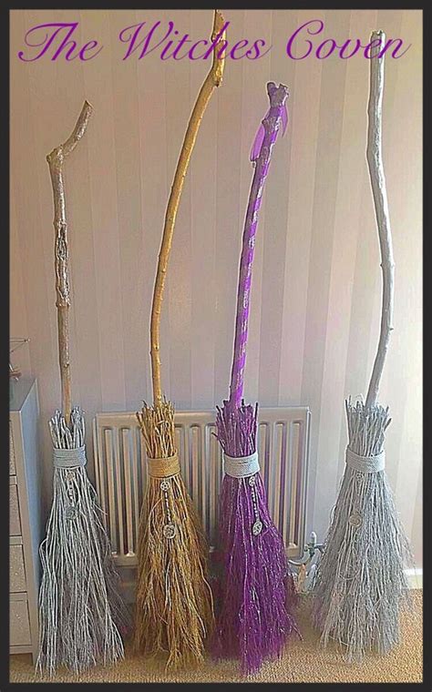 Handmade Decorated Besom Broom Cleansed And Blessed Custom