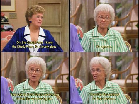 Golden Girls Shady Pines Blanche Oh The Shady Pines I Know The
