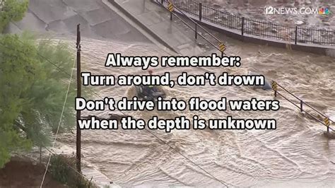 Turn Around Dont Drown Safety Tips For Navigating Flooding