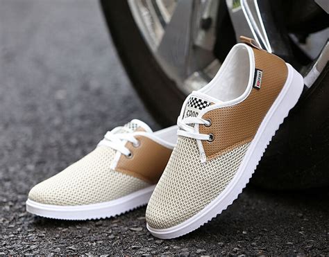 Hot Sale Men Summer Shoes Breathable Male Casual Shoes Fashion