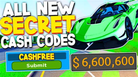 All New Free Cash Codes In Driving Empire Codes Roblox Driving