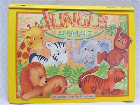 Jungle Animals An Animal Pop Up Storybook Grandreams Limited Amazon