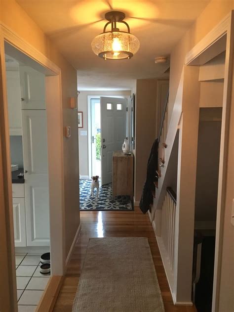 This hallway is your own, too cramped and stuffy with its floral wallpapering and its unfinished molding. Opening up a small dark hallway by doubling kitchen ...