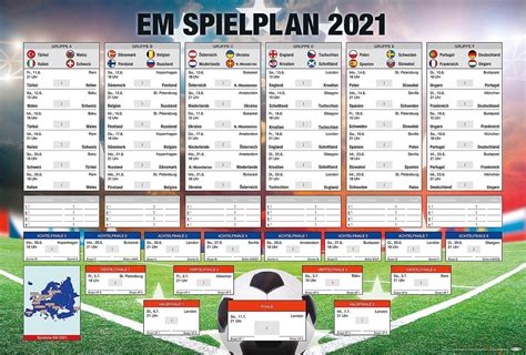 Spanien gilt in dieser konstellation als favorit auf den gruppensieg. EM Spielplan 2021 Fußball Europameisterschaft Alle Gruppen ...