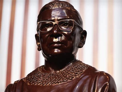 Ruth Bader Ginsburg Honored With Statue During Womens History Month