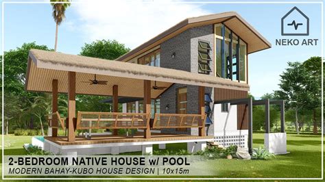 Ep 57 2 Bedroom 2 Storey Native House With Pool 15 X15m Lot