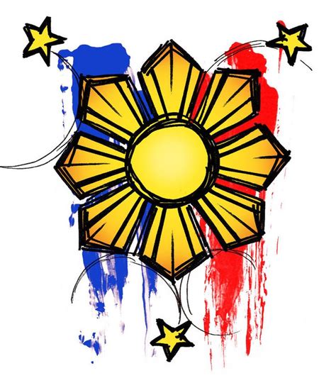 Maybe you would like to learn more about one of these? Filipino Sun And Stars Tattoo - ClipArt Best