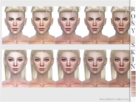 The Sims 4 Cc — Pralinesims Soft Skin In 5 Colors All Genders