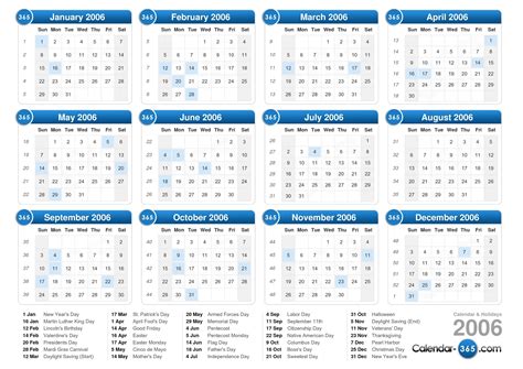 February Calendar 2006 Printable Word Searches