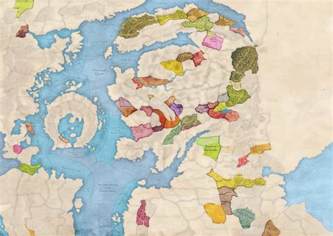 Total Warhammer Mortal Empires Map Gesermost