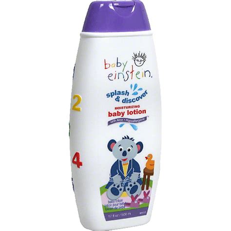 Baby Einstein Splash And Discover Baby Lotion Moisturizing With Aloe