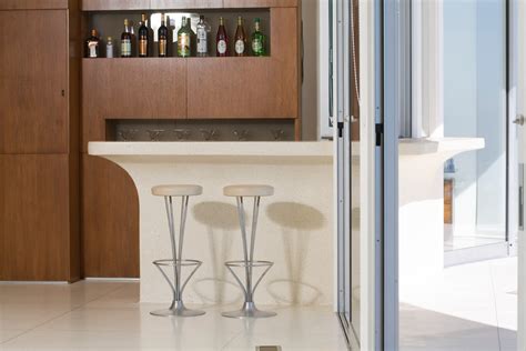 To communicate or ask something with the place. Trousdale Residence - Contemporary - Home Bar - Los ...