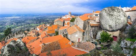Most Beautiful Villages Of Europe Monsanto Over Granite Rocks