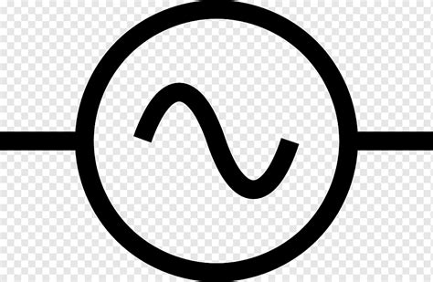 Ac Supply Alternating Current Ac Circuit Symbol Diagram