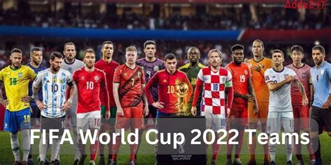 Fifa World Cup 2022 Teams And Players List