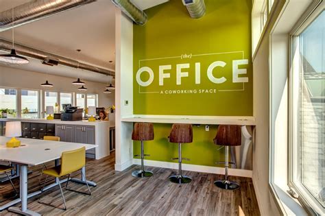 The Office At Adas Features Lime Green Accent Wall Hgtv