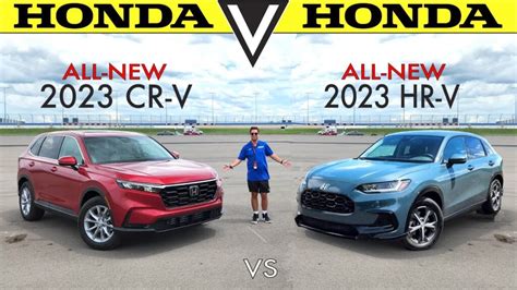 【youtube】honda Battle — 2023 Honda Cr V Vs 2023 Honda Hr V