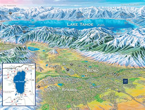 See more ideas about lake tahoe, tahoe, lake tahoe map. Reno-Tahoe Map | University of Nevada-Reno Online Visitor ...