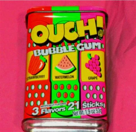 Ouch Band Aid Bubble Gum Childhood Memories 90s 90s Kids Kids Memories