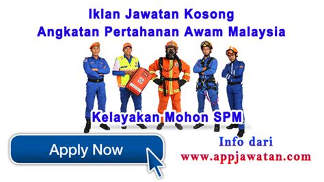 Angkatan pertahanan awam malaysia (apm) ialah agensi pertahanan awam di malaysia yang terletak di bawah kawalan jabatan perdana menteri. 27 Kekosongan Jawatan Kosong di Angkatan Pertahanan Awam ...