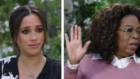 Oprah And Meghan Markle Interview Deleted Scene Youtube