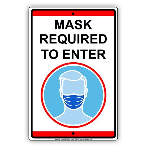 It's vitally important to take safety precautions when working with electricity. Mask Required To Enter Safety Precautions For Door Or Window Health and Safety Aluminum Metal ...